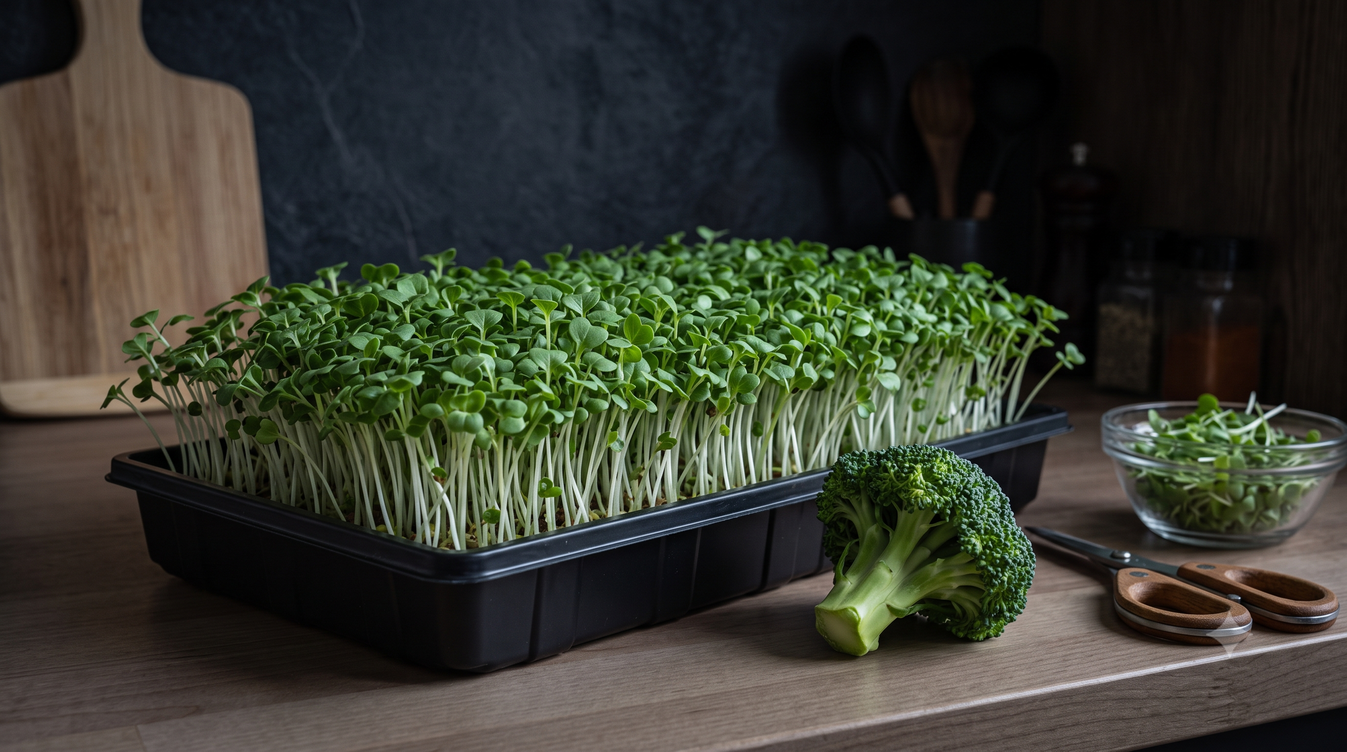 Broccoli microgreens